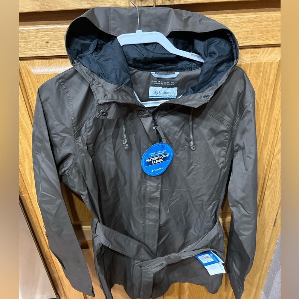 Columbia WaterProof Trench Rain Jacket